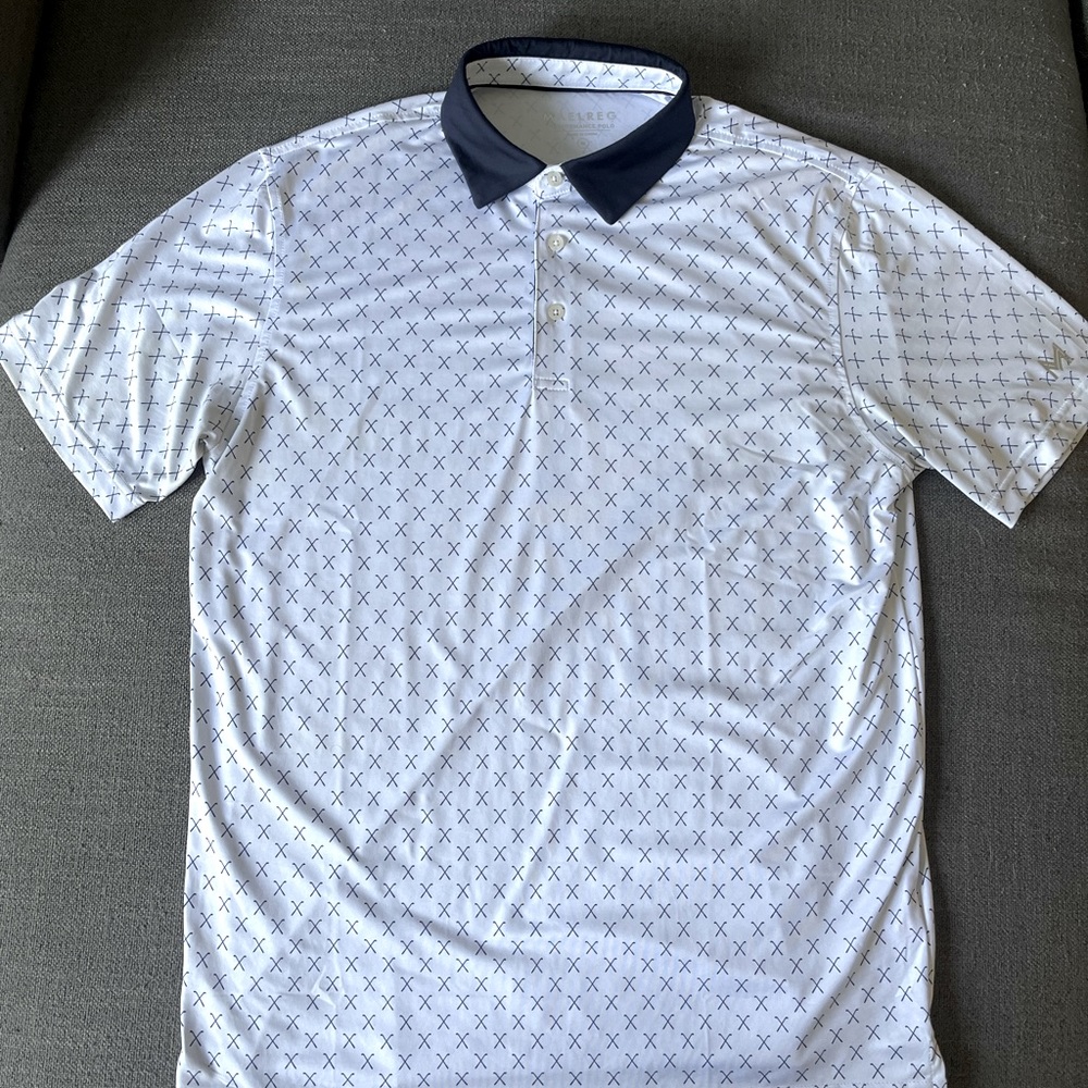 Maelreg golf polo - golf club pattern - Medium